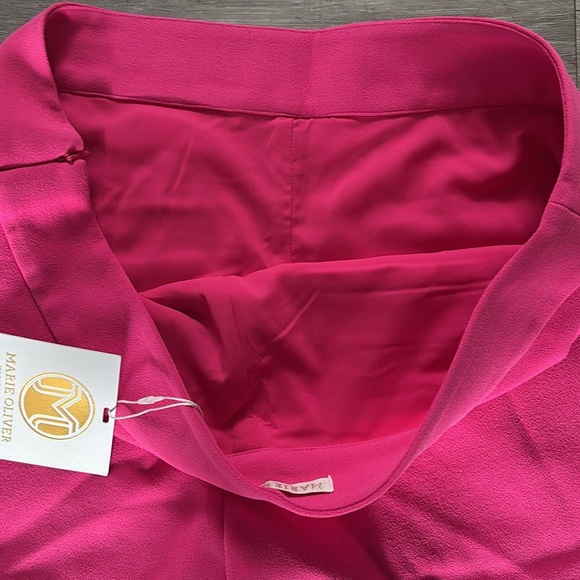 NWT Marie Oliver Mia Shorts -color Rosa Sz 10 - Picture 6 of 10